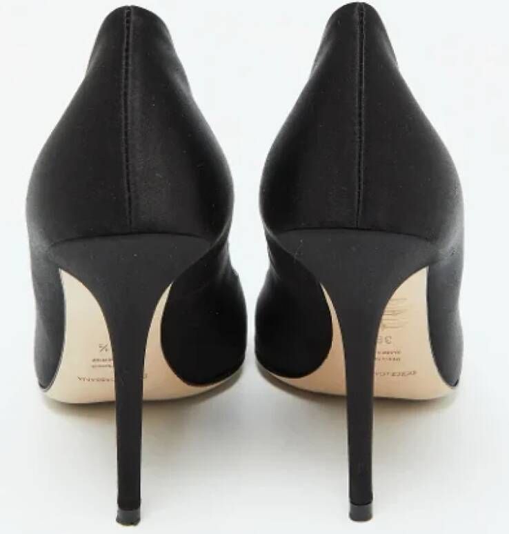 Dolce & Gabbana Pre-owned Satin heels Black Dames