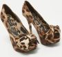 Dolce & Gabbana Pre-owned Satin heels Brown Dames - Thumbnail 3