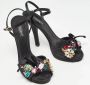 Dolce & Gabbana Pre-owned Satin sandals Black Dames - Thumbnail 4