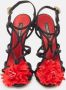 Dolce & Gabbana Pre-owned Satin sandals Black Dames - Thumbnail 3