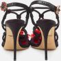 Dolce & Gabbana Pre-owned Satin sandals Black Dames - Thumbnail 5