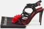 Dolce & Gabbana Pre-owned Satin sandals Black Dames - Thumbnail 9