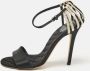 Dolce & Gabbana Pre-owned Satin sandals Black Dames - Thumbnail 2