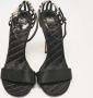 Dolce & Gabbana Pre-owned Satin sandals Black Dames - Thumbnail 3