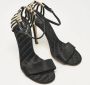 Dolce & Gabbana Pre-owned Satin sandals Black Dames - Thumbnail 4