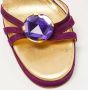 Dolce & Gabbana Pre-owned Satin sandals Purple Dames - Thumbnail 7