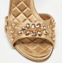 Dolce & Gabbana Pre-owned Satin sandals Yellow Dames - Thumbnail 8