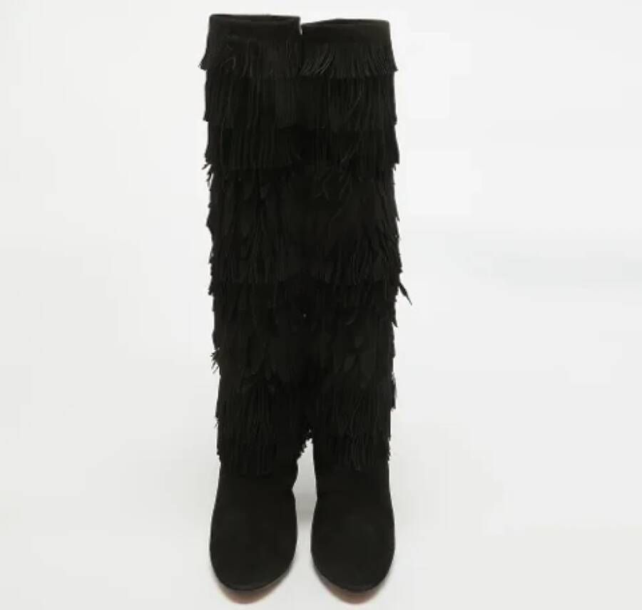 Dolce & Gabbana Pre-owned Suede boots Black Dames