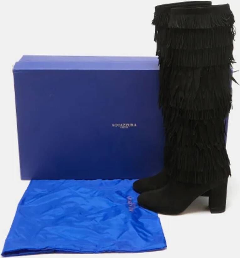 Dolce & Gabbana Pre-owned Suede boots Black Dames