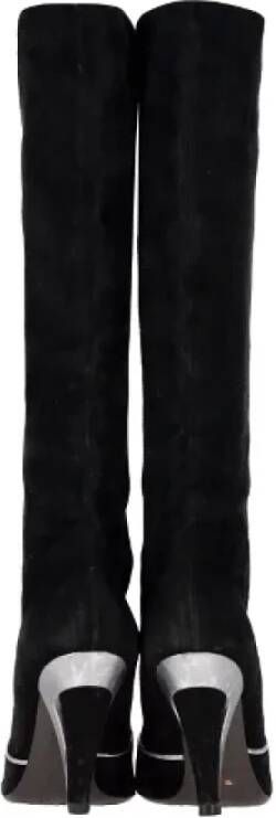 Dolce & Gabbana Pre-owned Suede boots Black Dames