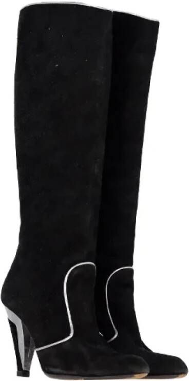 Dolce & Gabbana Pre-owned Suede boots Black Dames