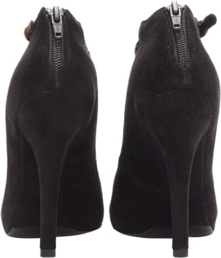 Dolce & Gabbana Pre-owned Suede boots Black Dames