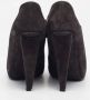 Dolce & Gabbana Pre-owned Suede boots Gray Dames - Thumbnail 4