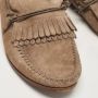 Dolce & Gabbana Pre-owned Suede flats Brown Heren - Thumbnail 7