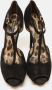 Dolce & Gabbana Pre-owned Suede sandals Black Dames - Thumbnail 3