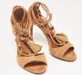 Dolce & Gabbana Pre-owned Suede sandals Brown Dames - Thumbnail 2