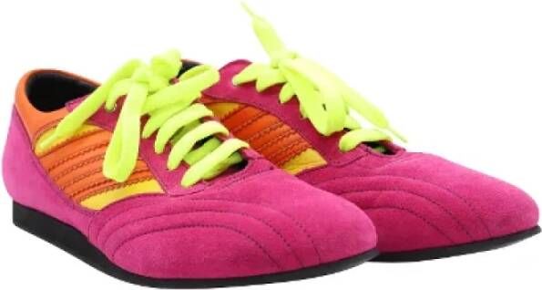 Dolce & Gabbana Pre-owned Suede sneakers Multicolor Dames