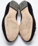 Dolce & Gabbana Pre-owned Velvet flats Black Dames - Thumbnail 6