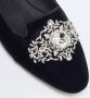 Dolce & Gabbana Pre-owned Velvet flats Black Dames - Thumbnail 7