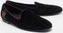 Dolce & Gabbana Pre-owned Velvet flats Black Heren - Thumbnail 4