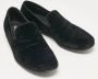 Dolce & Gabbana Pre-owned Velvet flats Black Heren - Thumbnail 2