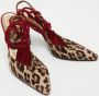 Dolce & Gabbana Pre-owned Velvet heels Brown Dames - Thumbnail 4