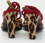 Dolce & Gabbana Pre-owned Velvet heels Brown Dames - Thumbnail 5