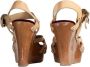 Dolce & Gabbana Pre-owned Velvet sandals Beige Dames - Thumbnail 3