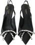 Dolce & Gabbana Zwarte slingback hakken met kristalversiering Black Dames - Thumbnail 11