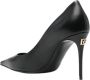 Dolce & Gabbana Zwarte Hak Décolleté Nappa Schoenen Black Dames - Thumbnail 8