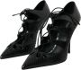 Dolce & Gabbana Python Leren Mary Jane Pumps Schoenen Black Dames - Thumbnail 3