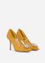 Dolce & Gabbana Regenboog Kant Pumps met Broche Yellow Dames - Thumbnail 5