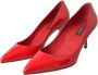 Dolce & Gabbana Rode Lakleren Kitten Heels Pumps Red Dames - Thumbnail 3