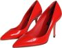 Dolce & Gabbana Rode Leren Hak Pumps Schoenen Red Dames - Thumbnail 3