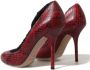 Dolce & Gabbana Rode Leren Kant Amandelvormige Pumps Multicolor Dames - Thumbnail 29