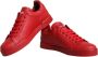 Dolce & Gabbana Rode Leren Lage Sneakers Red Dames - Thumbnail 6