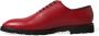 Dolce & Gabbana Rode leren Oxford-schoenen Elegante stijl Red Heren - Thumbnail 6