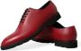 Dolce & Gabbana Rode leren Oxford-schoenen Elegante stijl Red Heren - Thumbnail 8