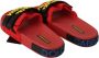 Dolce & Gabbana Rode Logo Slides Outlet Sandalen Red Dames - Thumbnail 9