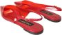 Dolce & Gabbana Rode PVC Slingback Flats Schoenen Red Dames - Thumbnail 15