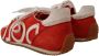 Dolce & Gabbana Rood Wit Leren Casual Sneakers Schoenen White - Thumbnail 10