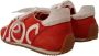 Dolce & Gabbana Rood Wit Leren Heren Casual Sneakers Schoenen White Heren - Thumbnail 6