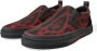 Dolce & Gabbana Rood Zwart Luipaard Loafers Sneakers Schoenen Multicolor Heren - Thumbnail 40