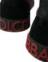 Dolce & Gabbana Rood Zwart Luipaard Loafers Sneakers Schoenen Multicolor Heren - Thumbnail 45