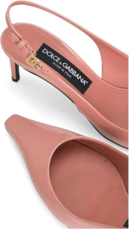 Dolce & Gabbana Roze Hakken Pumps Elegante Schoenen Pink Dames