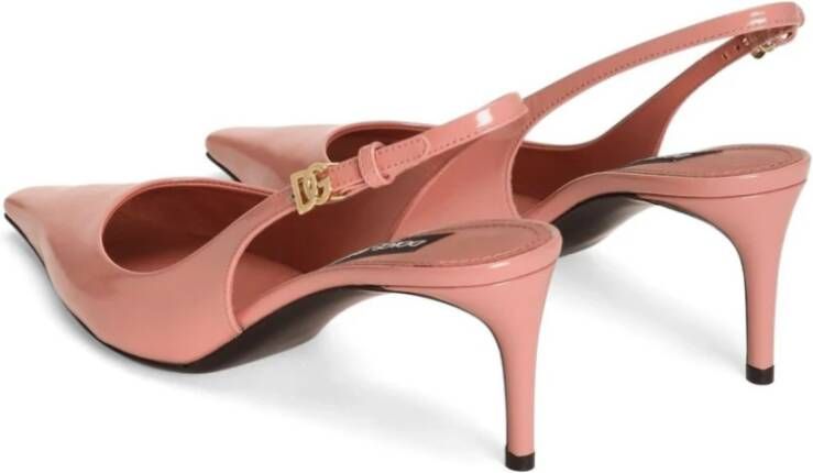 Dolce & Gabbana Roze Hakken Pumps Elegante Schoenen Pink Dames