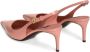 Dolce & Gabbana Stilet slingback pumps in kalfsleer Pink Dames - Thumbnail 14