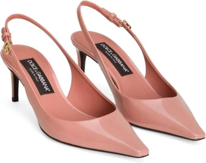 Dolce & Gabbana Roze Hakken Pumps Elegante Schoenen Pink Dames