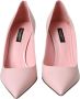 Dolce & Gabbana Roze Lakleren Stiletto Pumps Pink Dames - Thumbnail 2