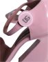 Dolce & Gabbana Roze Leren Enkelband Hakken Pink Dames - Thumbnail 5